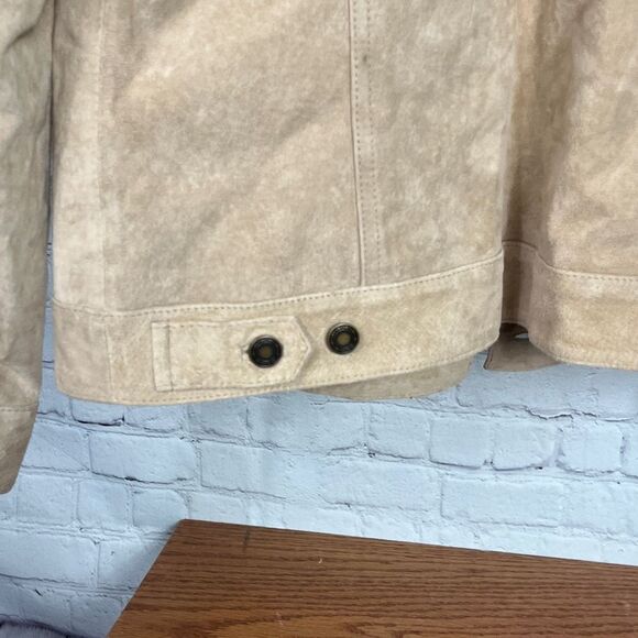 Charter Club Suede jean jacket Medium - Picture 8 of 8
